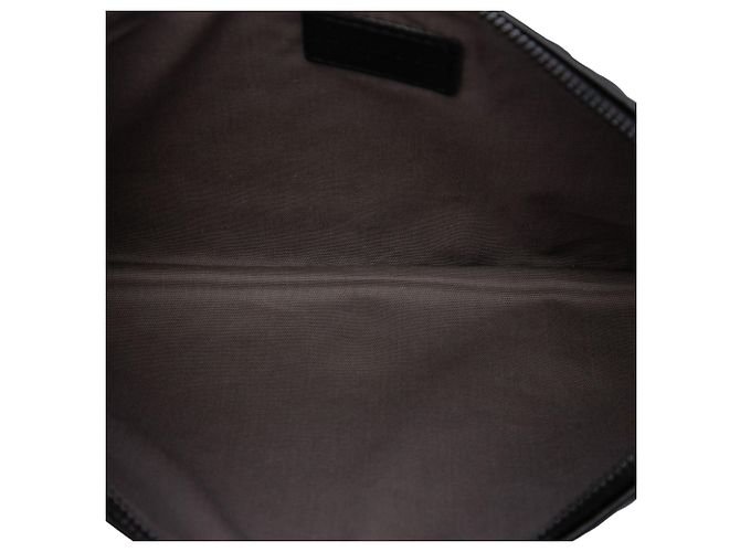 Pouch con zip Bottega Veneta in nappa Intrecciato nera Nero - vista 4