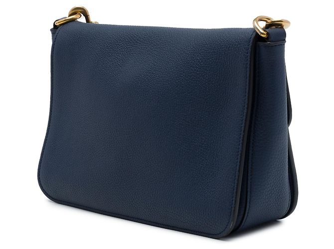 Gucci Borsa a Tracolla Convertibile Soft Jackie in pelle di vitello blu - vista 2