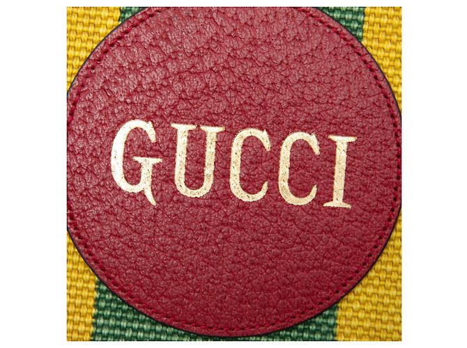 Clutch Gucci Multi Baiadera Canvas Striped Multicolor - vista 5