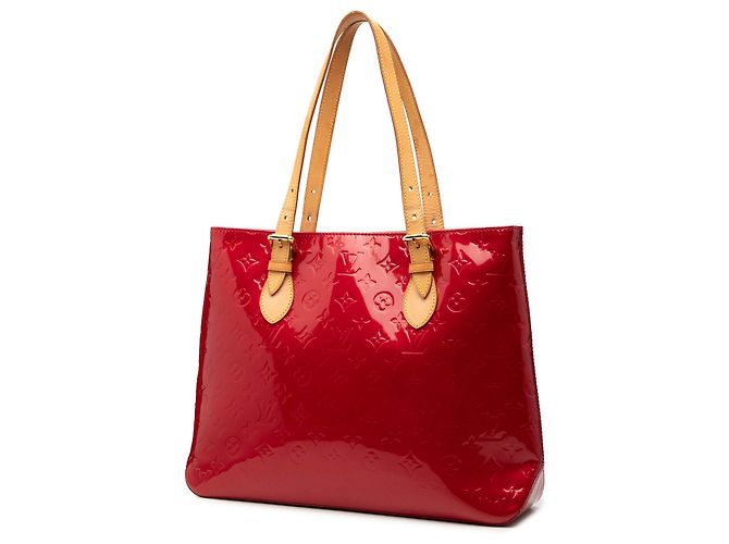 Louis Vuitton Red Monogram Vernis Brentwood Roja - vista 2