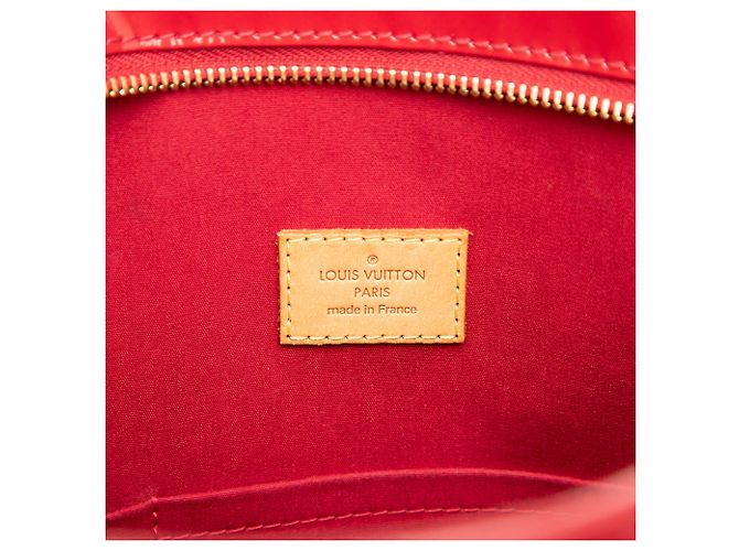 Louis Vuitton Red Monogram Vernis Brentwood Roja - vista 5