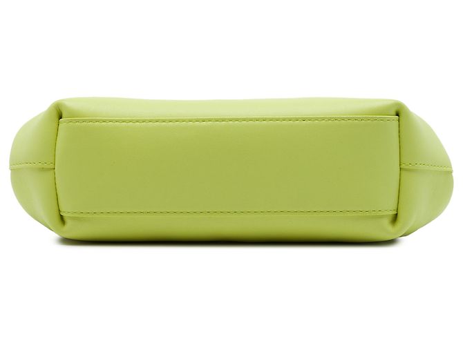 Bottega Veneta Borsa The Point Triangle piccola in pelle gialla Giallo - vista 3