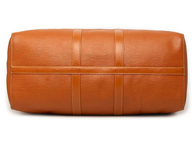 Louis Vuitton Brown Epi Keepall 45 Marrom - vista 3