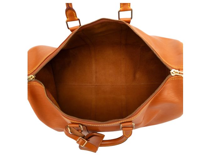 Louis Vuitton Brown Epi Keepall 45 Marrom - vista 4