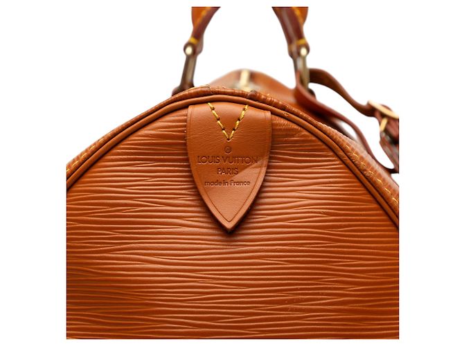 Louis Vuitton Brown Epi Keepall 45 Marrom - vista 5