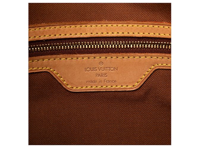 Louis Vuitton Brown Monogram Cabas Mezzo Castaño - vista 5