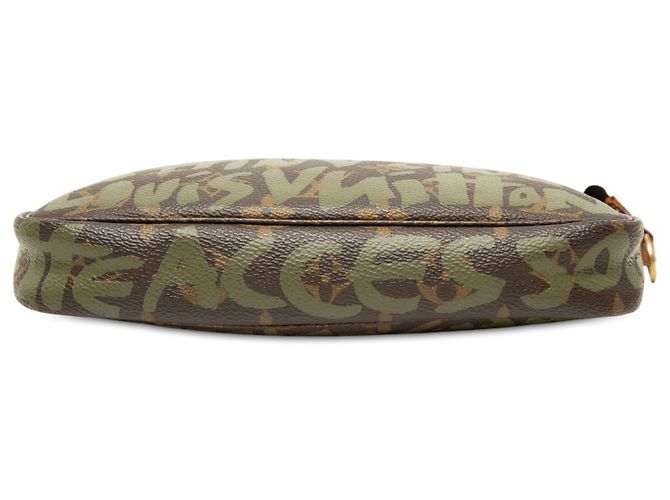 Louis Vuitton Brown Stephen Sprouse Monogram Graffiti Pochette Accessoires Braun - Ansicht 3