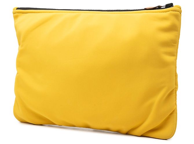 Funda Hermès Neobain Medium de neopreno amarillo - vista 2