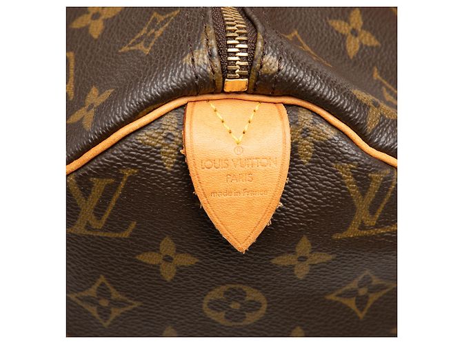 Louis Vuitton Brown Monogram Speedy 30 Marrone - vista 5