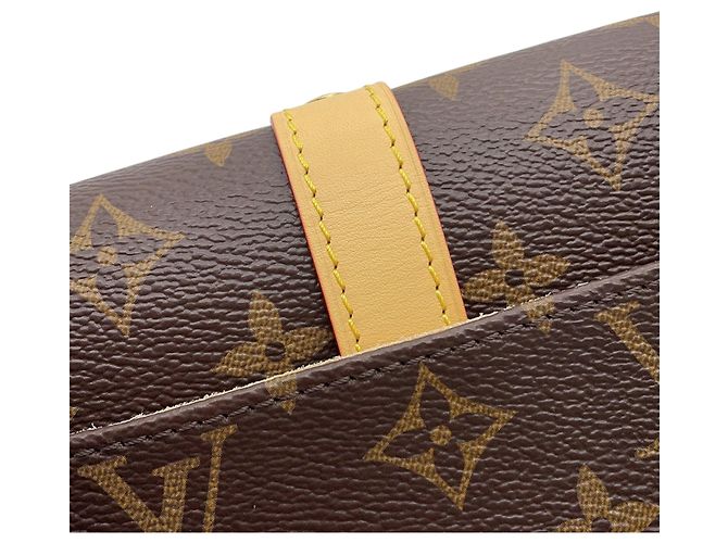 Louis Vuitton Brown Monogram Saumur BB Castaño - vista 7