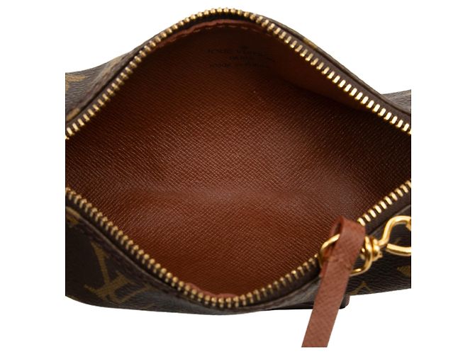 Louis Vuitton Pochette Papillon Monogram Castanho Marrom - vista 4