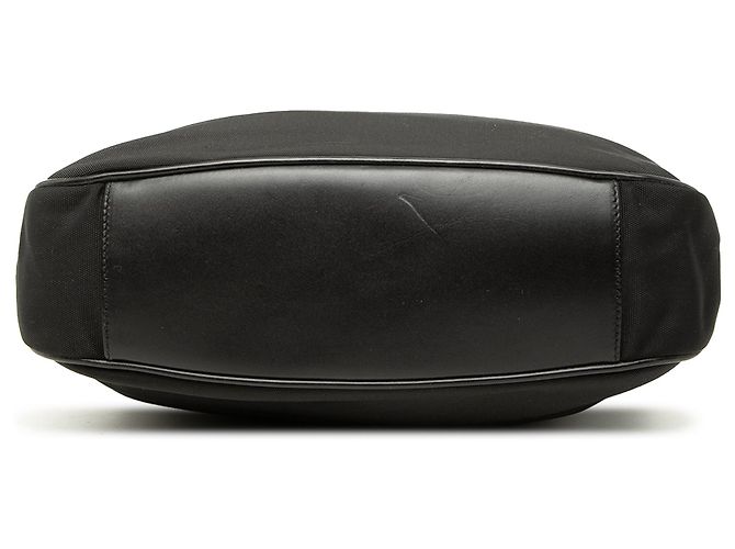 Bamboo Borsa Satchel Gucci in nylon nero con bambù - vista 3