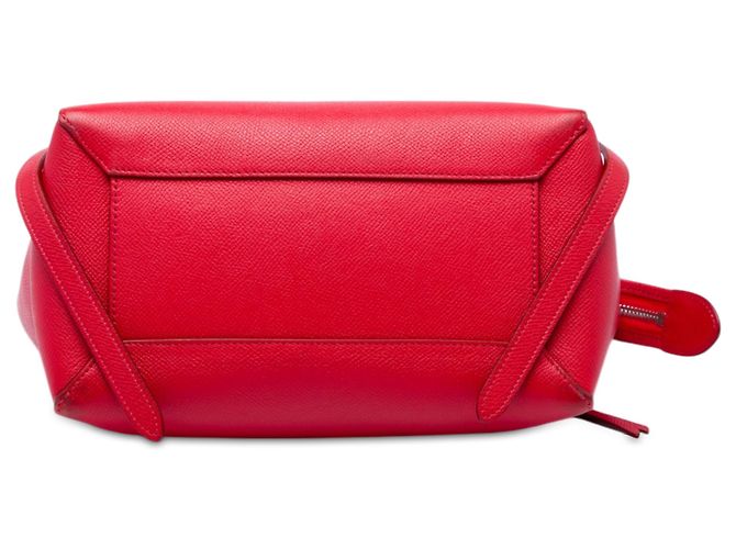 Belt Bag Céline Bolsa de cintura Celine em couro de bezerro micro grão vermelho - vista 3