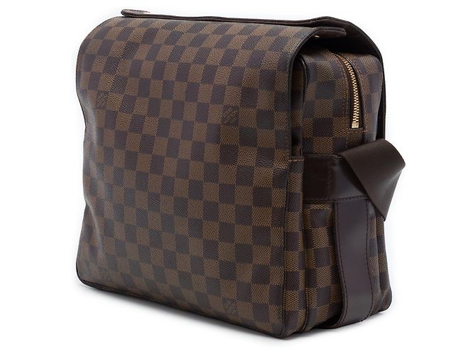 Louis Vuitton Brown Damier Ebene Naviglio Castaño - vista 2
