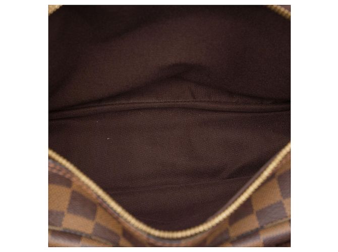 Louis Vuitton Brown Damier Ebene Naviglio Castaño - vista 4