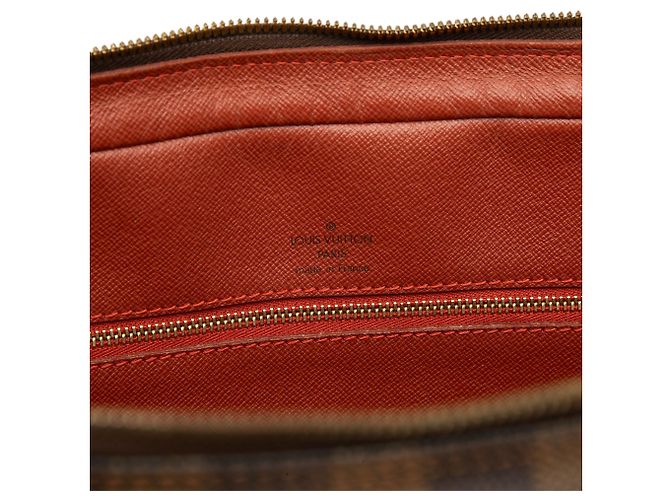 Louis Vuitton Brown Damier Ebene Porte Documents Voyage PM Marrone - vista 5