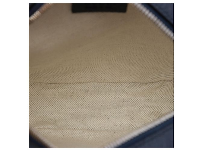 Borsa a tracolla rotonda retro Gucci in tela GG rosa - vista 4