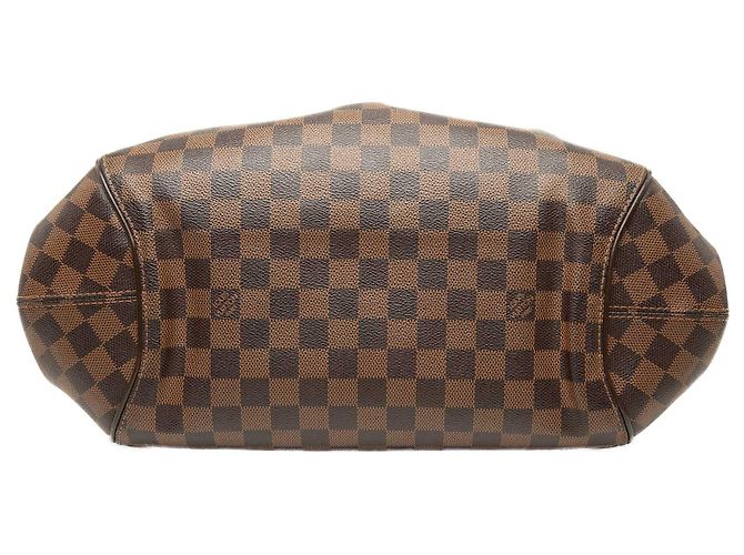 Louis Vuitton Brown Damier Ebene Sistina GM Marrone - vista 3