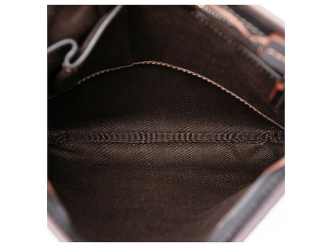 Céline Borsa a tracolla Celine Beige Macadam Canvas - vista 4
