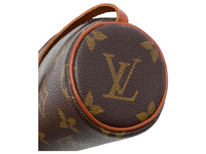 Louis Vuitton Brown Monogram Papillon Pochette Braun - Ansicht 5