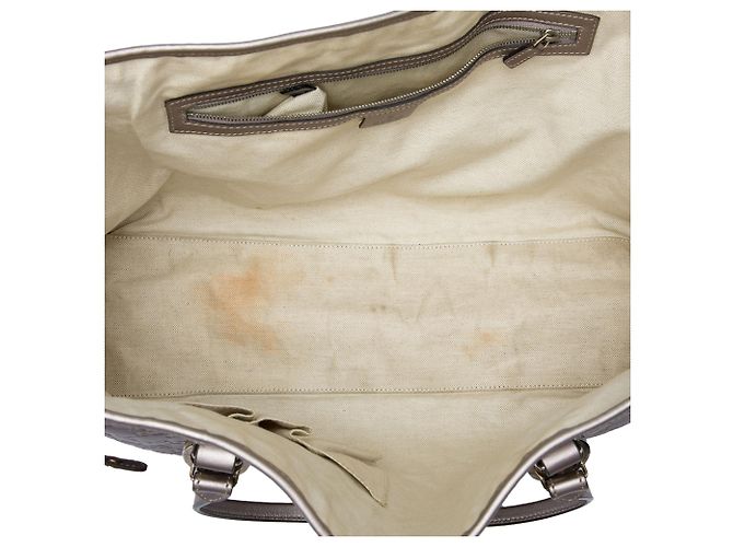 Bolso Tote Gucci Purple Large Metallic Guccissima Twins Púrpura - vista 4