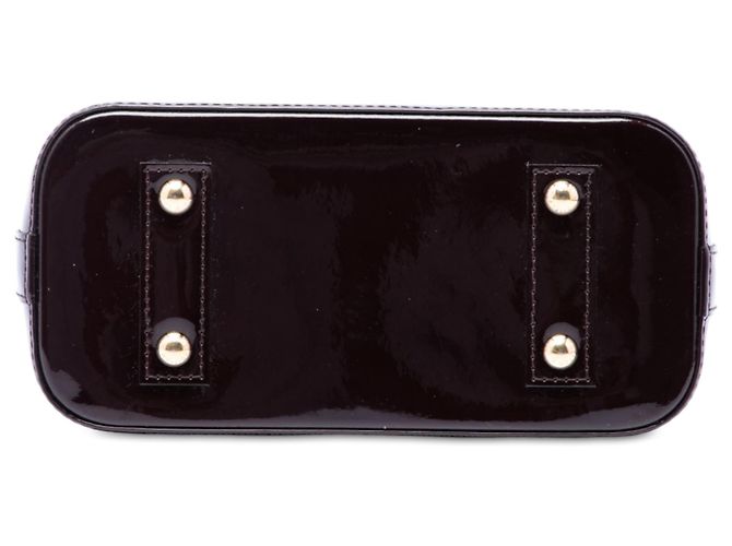 Louis Vuitton Purple Monogram Vernis Alma BB Lila - Ansicht 3