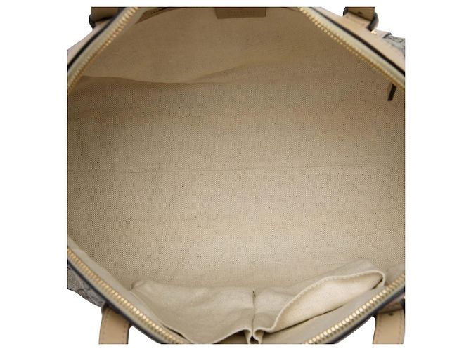 Borsa Gucci Beige Large GG Supreme Nice Dome Satchel - vista 4