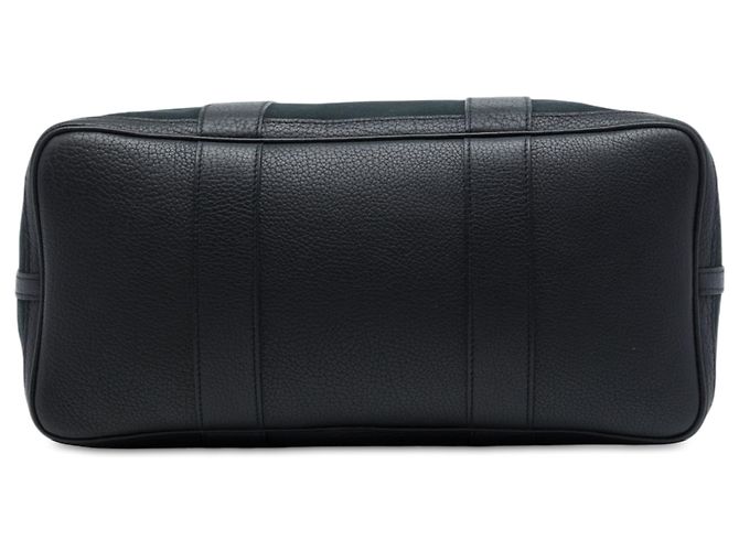 Hermès Black Toile and Negonda Ceinture MM Nero - vista 3