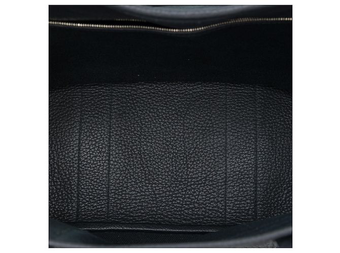 Hermès Black Toile and Negonda Ceinture MM Nero - vista 4