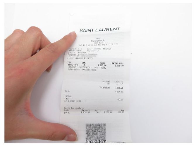 Autre Marque BORSA SAINT LAURENT SUNSET LARGE 498779 PELLE NERA TRACOLLA Nero - vista 22