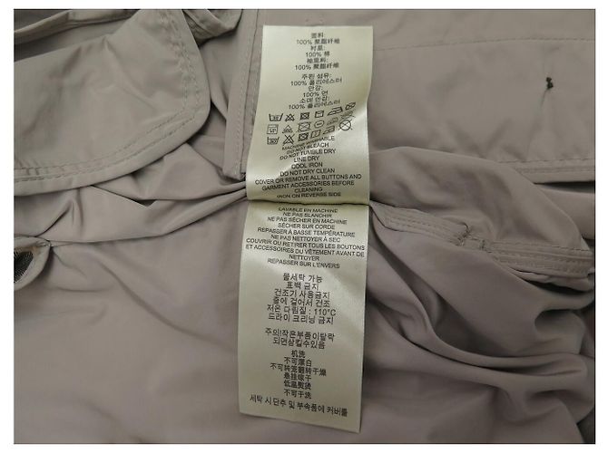 ABRIGO IMPERMEABLE BURBERRY TRENCH LARGO MEDIO BRIT 3801148 M 38 BEIGE COAT - vista 14