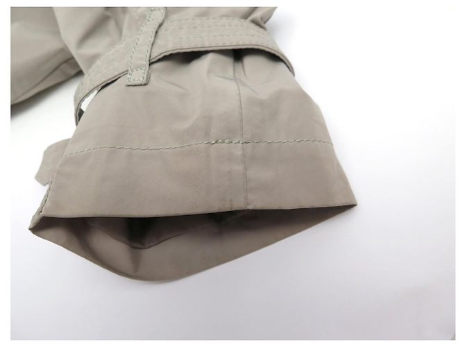 ABRIGO IMPERMEABLE BURBERRY TRENCH LARGO MEDIO BRIT 3801148 M 38 BEIGE COAT - vista 17