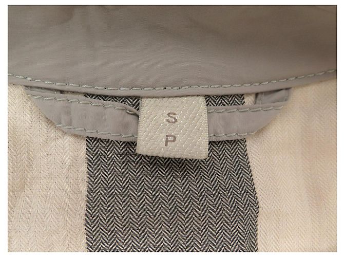 ABRIGO IMPERMEABLE BURBERRY TRENCH LARGO MEDIO BRIT 3801148 M 38 BEIGE COAT - vista 9