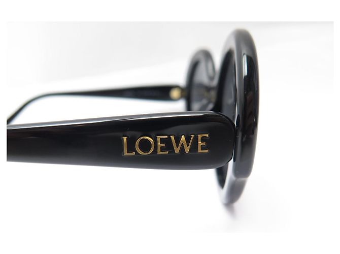 NUEVAS GAFAS DE SOL LOEWE REDONDAS NEGRAS LW401351 BLACK SUNGLASSES Negro - vista 5