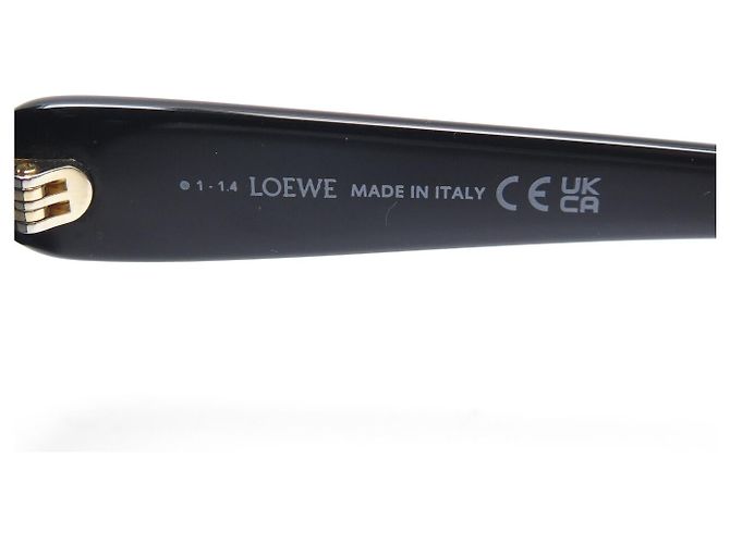 NUEVAS GAFAS DE SOL LOEWE REDONDAS NEGRAS LW401351 BLACK SUNGLASSES Negro - vista 7