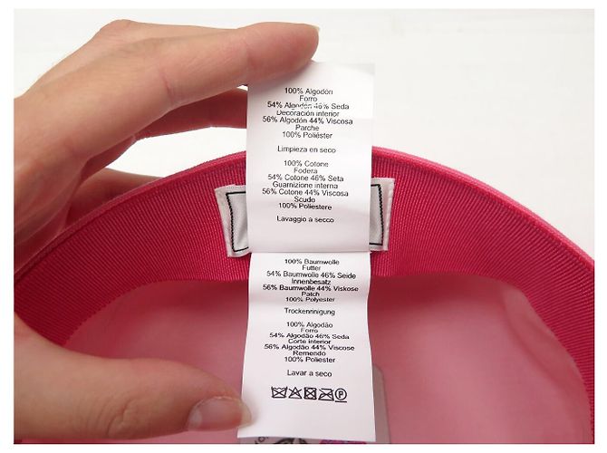 Hermès NUOVA HERMES GUILIETTA SEASHELL VAUBAN ROSE H241066N PINK CAP HAT Rosa - vista 11
