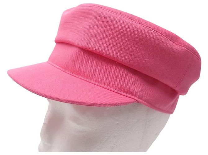 Hermès NUOVA HERMES GUILIETTA SEASHELL VAUBAN ROSE H241066N PINK CAP HAT Rosa - vista 2