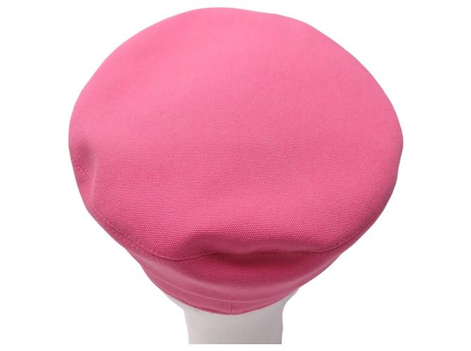 Hermès NUOVA HERMES GUILIETTA SEASHELL VAUBAN ROSE H241066N PINK CAP HAT Rosa - vista 3