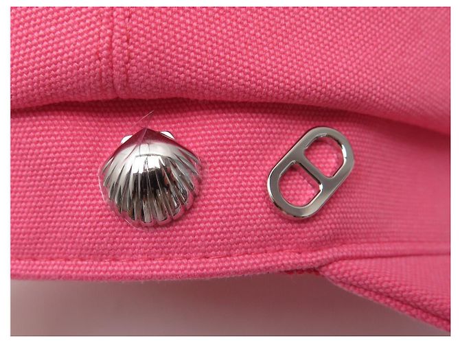 Hermès NUOVA HERMES GUILIETTA SEASHELL VAUBAN ROSE H241066N PINK CAP HAT Rosa - vista 6