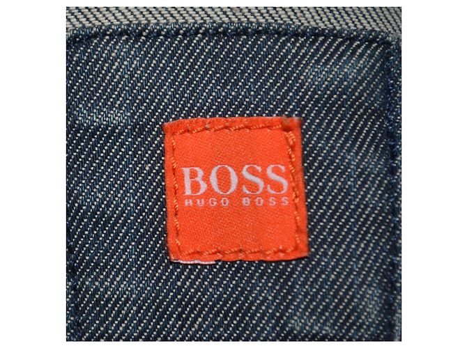 Veste en denim bleu Hugo Boss - vue 5