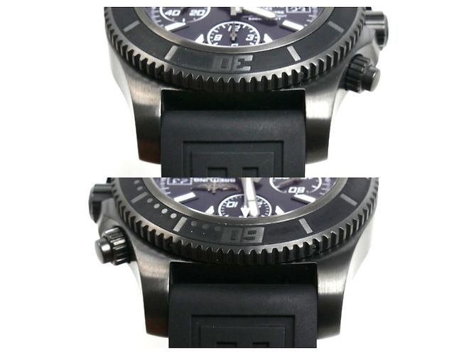 Orologio automatico Breitling Superocean Chronograph Black Steel - vista 4