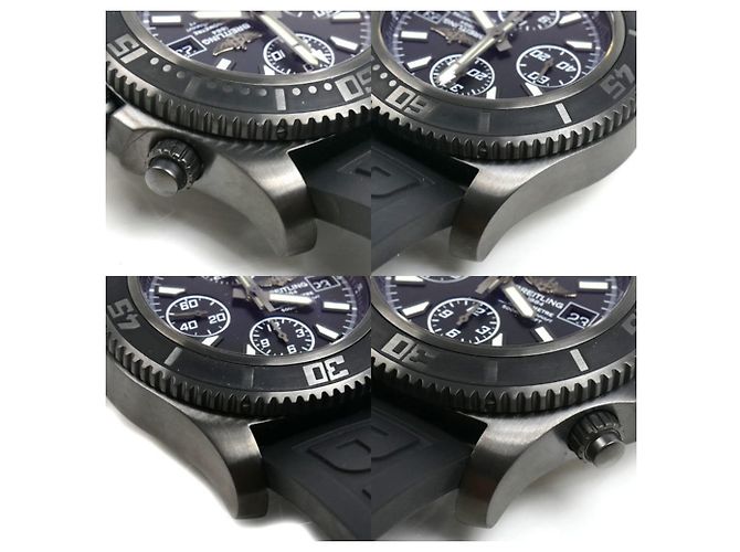 Orologio automatico Breitling Superocean Chronograph Black Steel - vista 9
