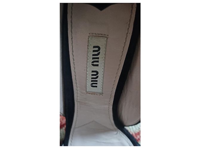 Miu Miu Sandali con Tacco Leopardati Stampa leopardo - vista 3