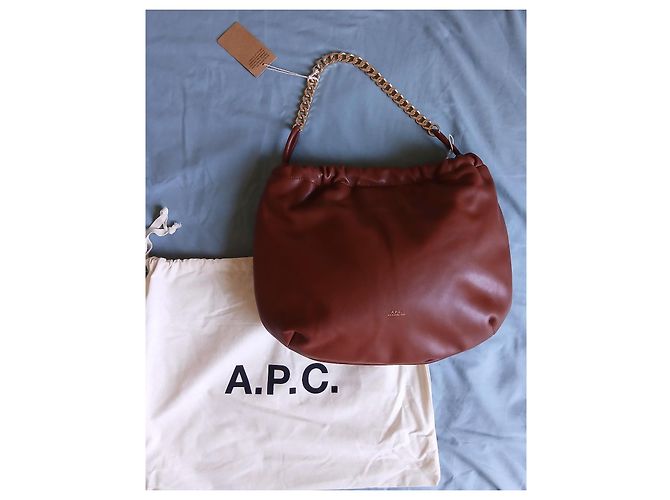 Apc Mala A.P.C. Ninon em eco-couro Marrom - vista 2