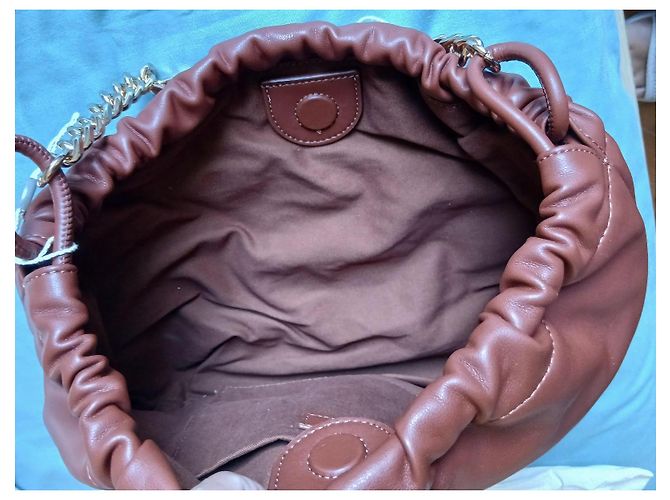 Apc Mala A.P.C. Ninon em eco-couro Marrom - vista 5