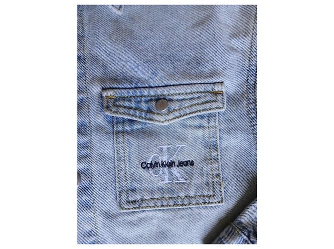 Giacca di jeans Calvin Klein Jeans per bambina Blu - vista 2