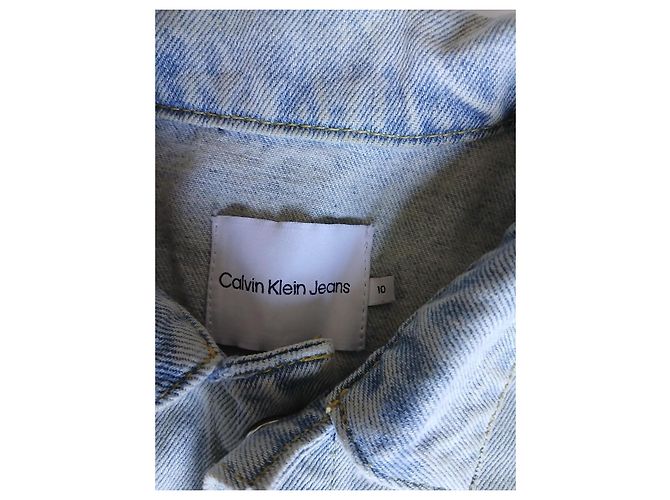 Giacca di jeans Calvin Klein Jeans per bambina Blu - vista 3