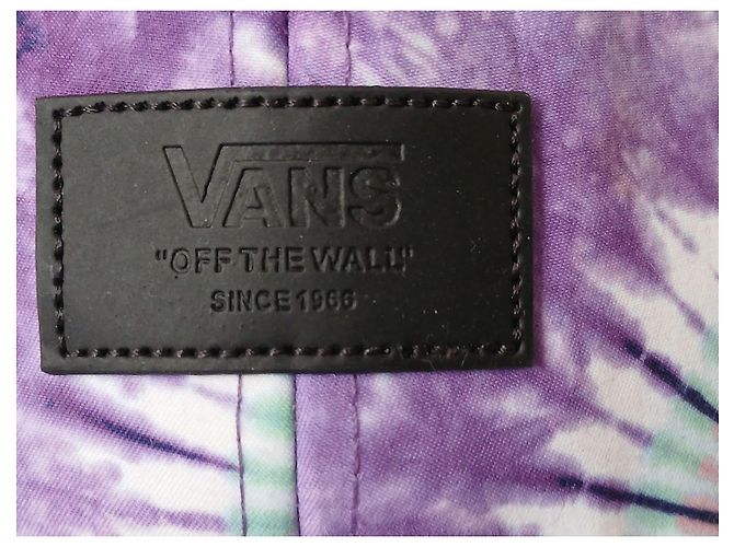 Boné Vans Tie-Dye Rosa Branco Verde Roxo Amarelo - vista 2