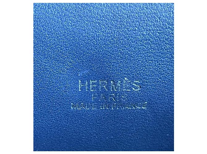 Hermès Kelly Mini II Sellier Tasche aus bicolor Leder Braun Grau - Ansicht 4