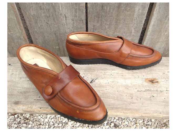Autre Marque Mocassini Romanini in pelle marrone - vista 4